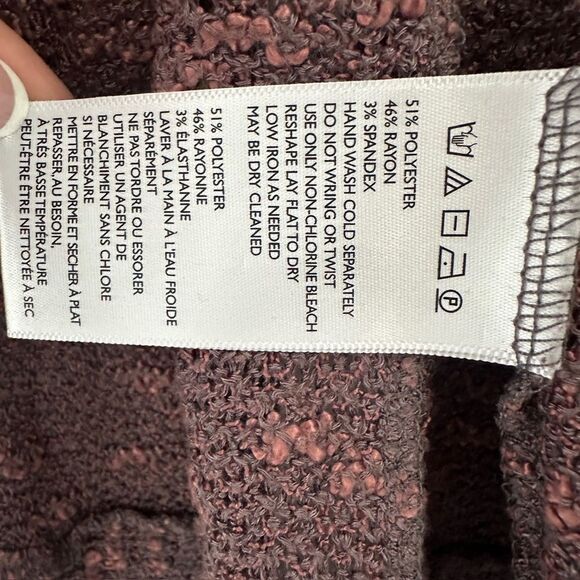 BDG Urban Outfitters Oversized Open Front Cardigan Purple Size SP - Picture 2 of 5